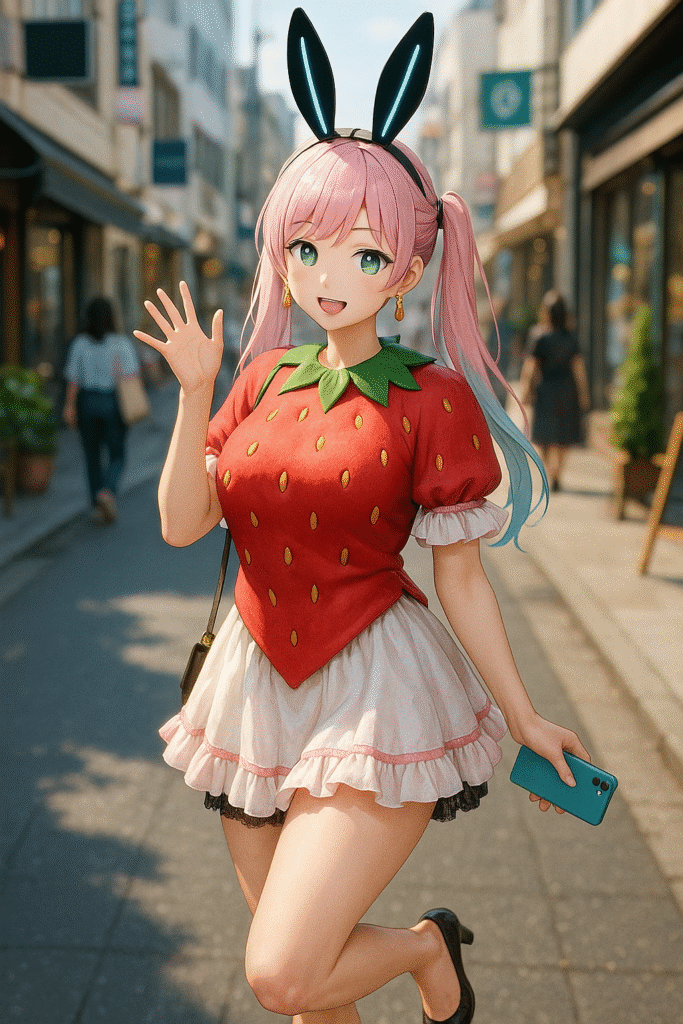 20251109 1255 アニメキャラクターのポートレート simple compose 01k9kbyxjjff898wjf47d4495e