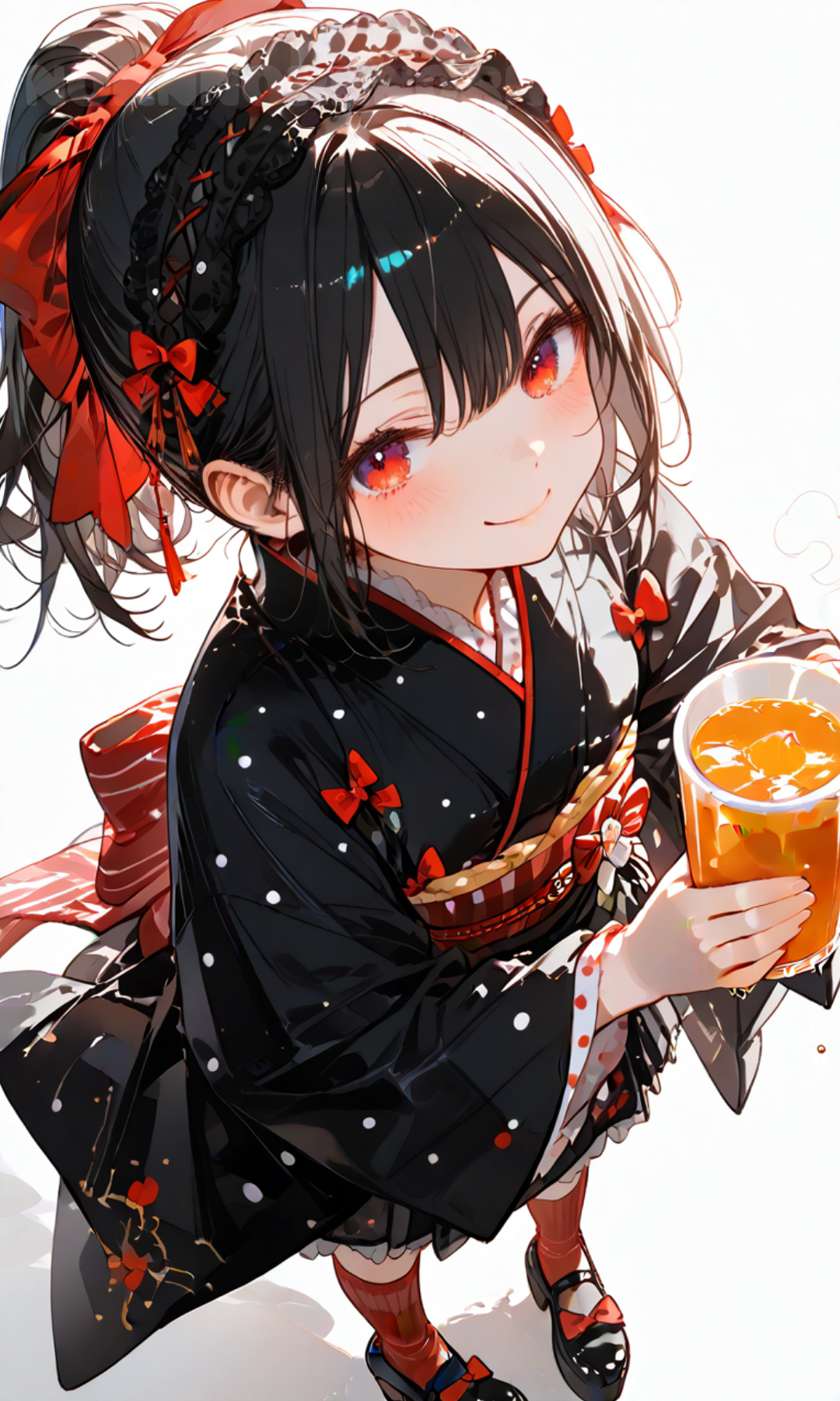 和風メイドぽにこ