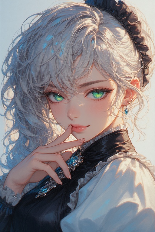 【#AIイラスト】美し過ぎるリリアと差分イラストとかヘッダー画像とか。