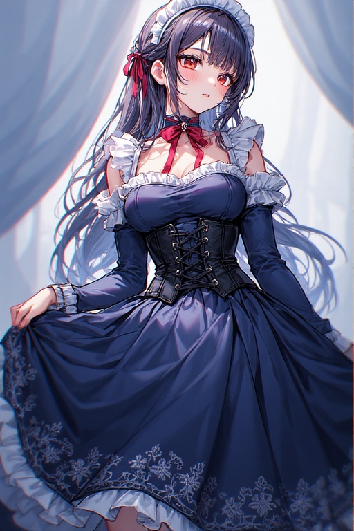 Japanese eroge style illustrat