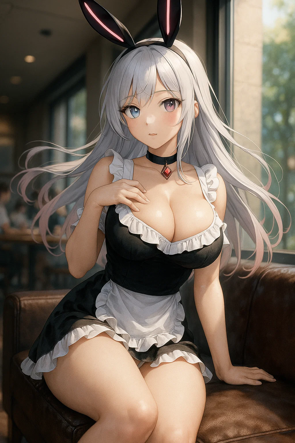 【#AIイラスト】仕事に疲れて、、、【SORA】