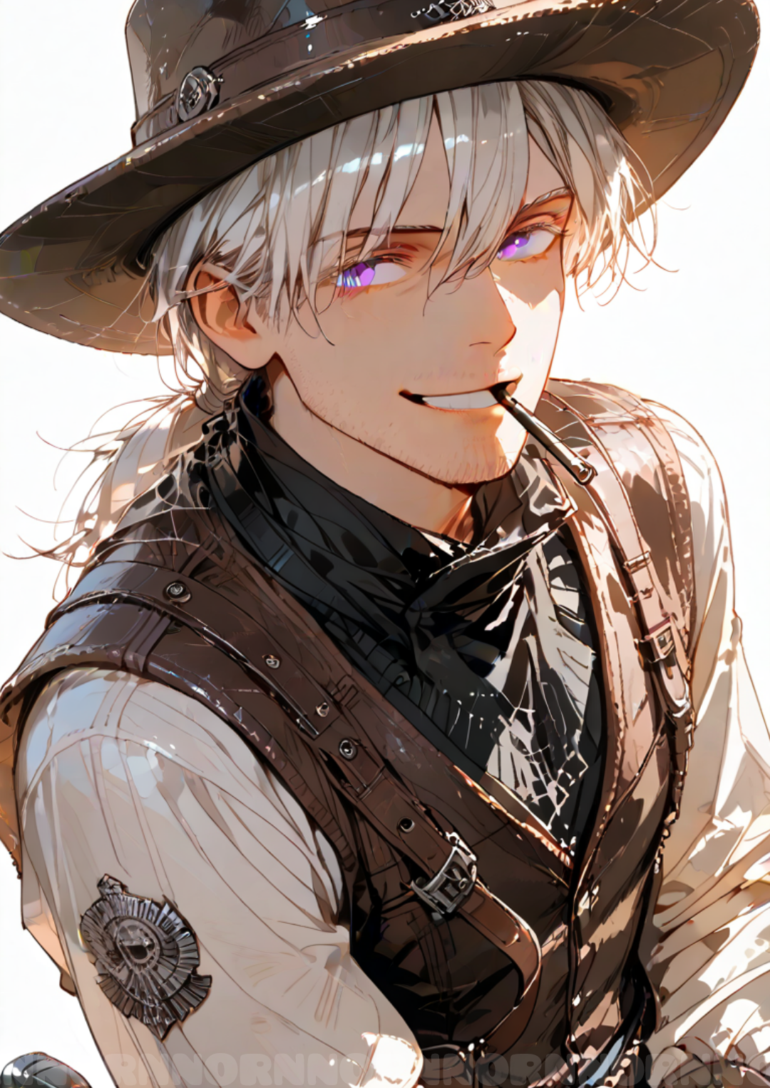 【#AIイラスト】西部なおじたち