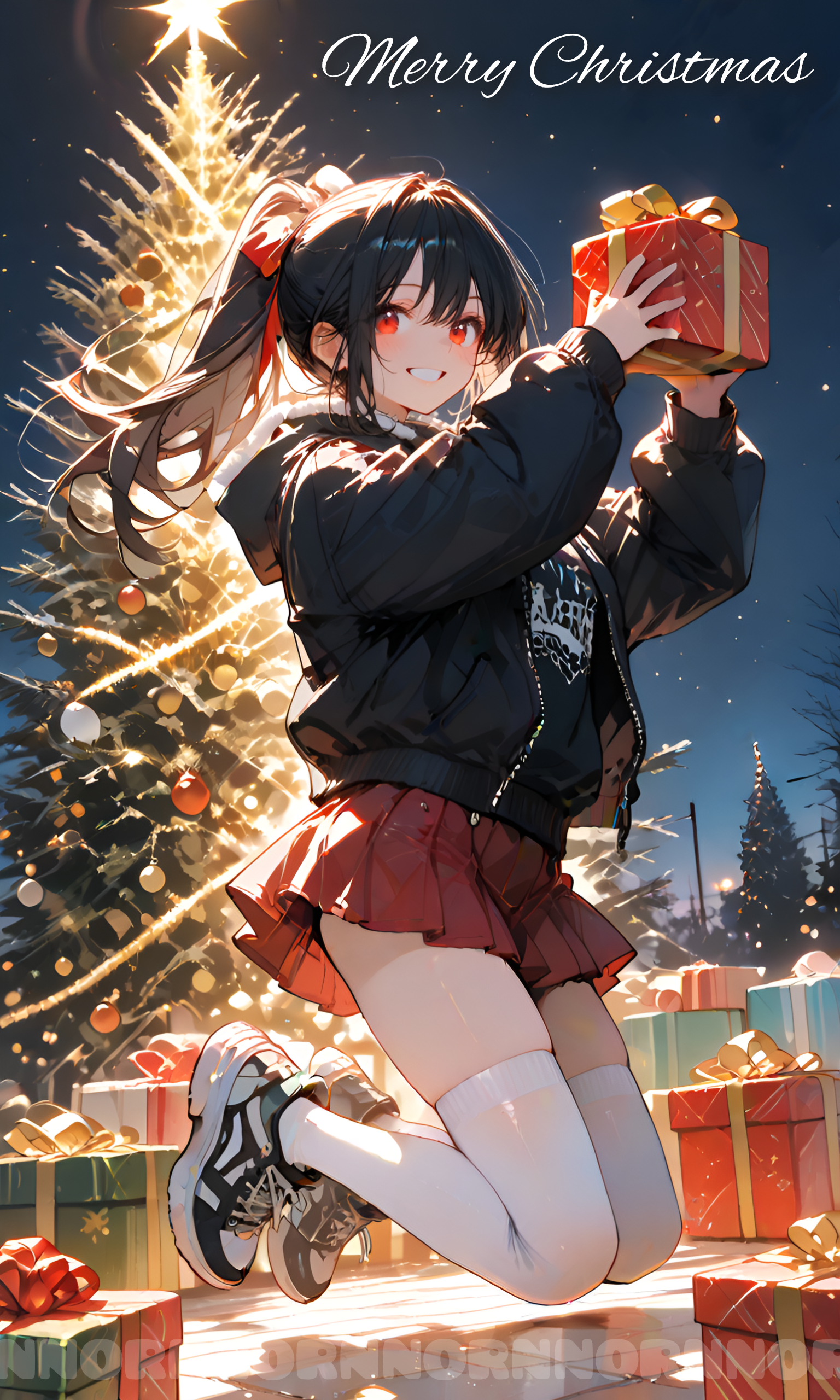 【AIイラスト】メリークリスマス🎄【Χmas】