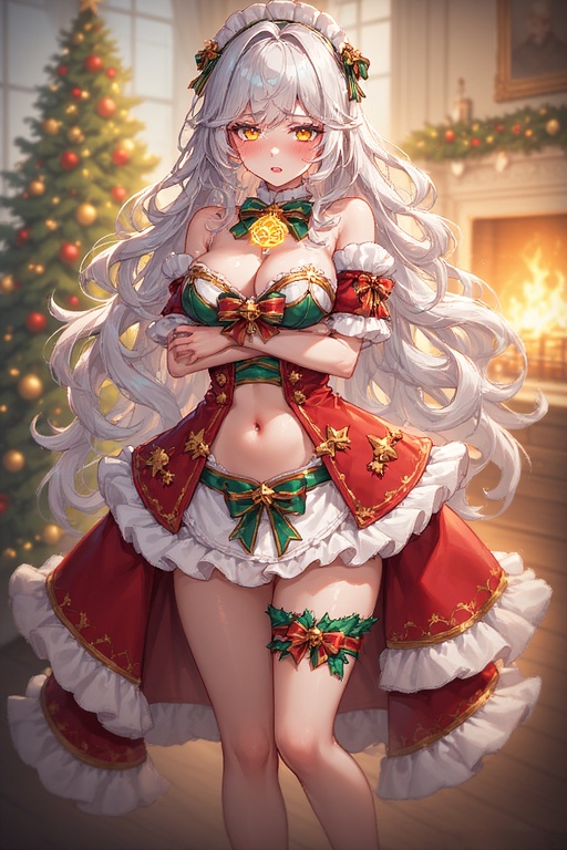 【#AIイラスト】定番クリスマスコスプレ! 9 IMG 1379