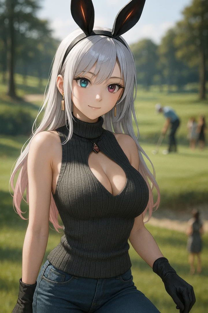 【#AIイラスト】ナイスバーディ!ナイスバディ!!【ゴルフと美女】 14 image 18