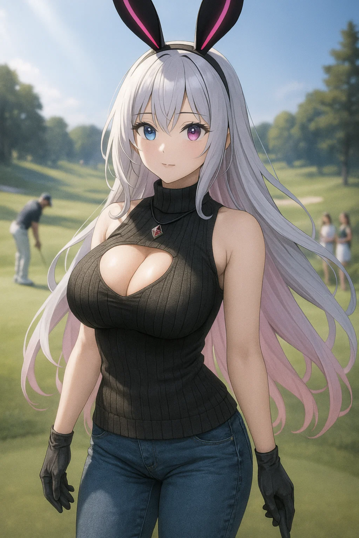 【#AIイラスト】ナイスバーディ!ナイスバディ!!【ゴルフと美女】 24 image 20