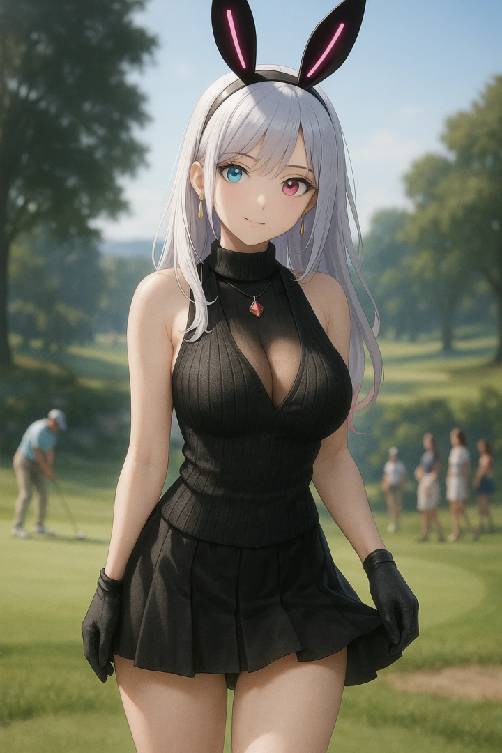 【#AIイラスト】ナイスバーディ!ナイスバディ!!【ゴルフと美女】 23 image 21