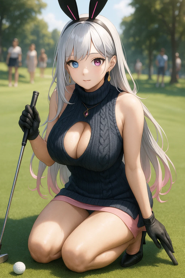 【#AIイラスト】ナイスバーディ!ナイスバディ!!【ゴルフと美女】 20 image 24