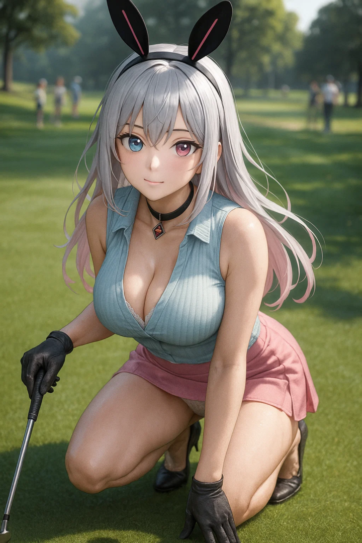 【#AIイラスト】ナイスバーディ!ナイスバディ!!【ゴルフと美女】 17 image 26