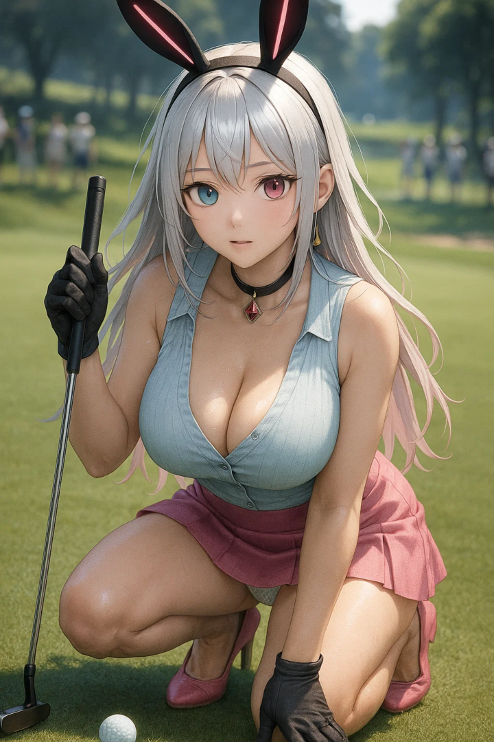 【#AIイラスト】ナイスバーディ!ナイスバディ!!【ゴルフと美女】 18 image 27