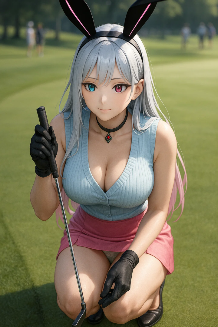 【#AIイラスト】ナイスバーディ!ナイスバディ!!【ゴルフと美女】 21 image 28