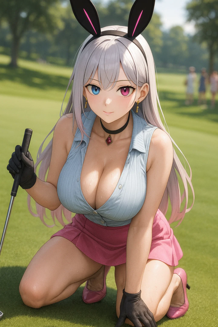 【#AIイラスト】ナイスバーディ!ナイスバディ!!【ゴルフと美女】 33 image 31