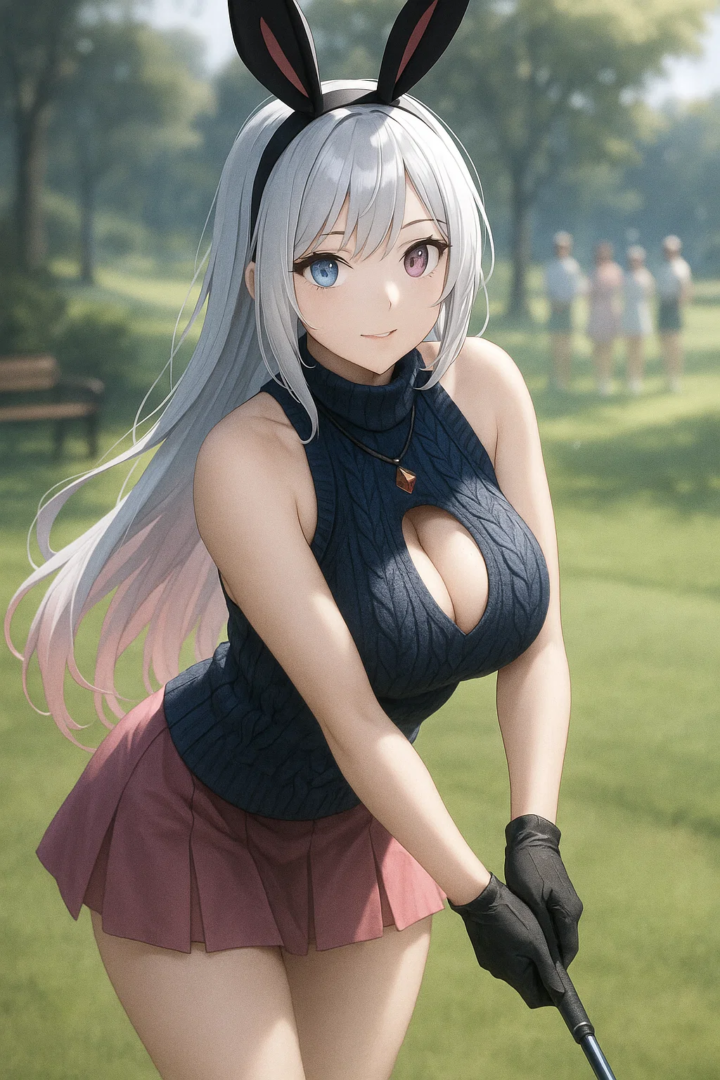 【#AIイラスト】ナイスバーディ!ナイスバディ!!【ゴルフと美女】 28 image 34