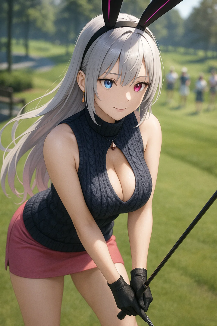 【#AIイラスト】ナイスバーディ!ナイスバディ!!【ゴルフと美女】 39 image 35