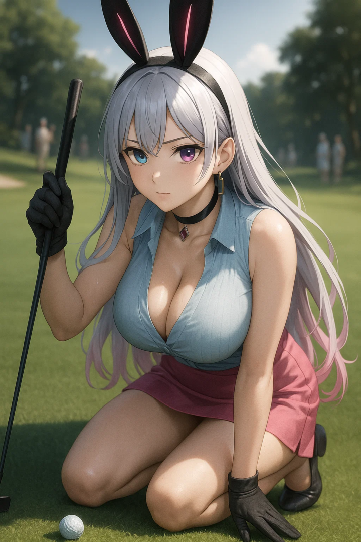 【#AIイラスト】ナイスバーディ!ナイスバディ!!【ゴルフと美女】 47 image 36