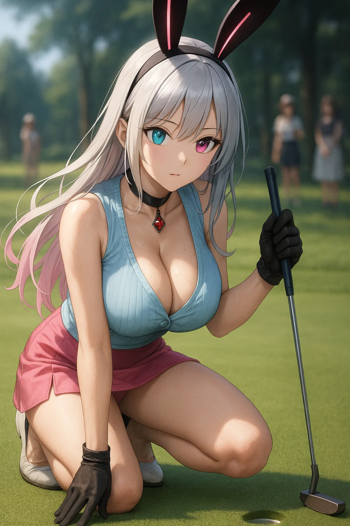 【#AIイラスト】ナイスバーディ!ナイスバディ!!【ゴルフと美女】 40 image 37