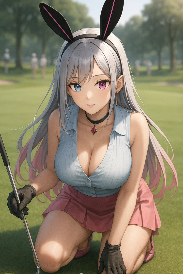 【#AIイラスト】ナイスバーディ!ナイスバディ!!【ゴルフと美女】 49 image 38