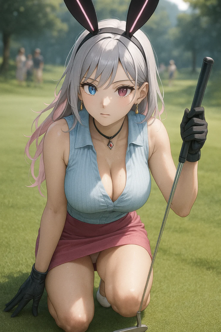 【#AIイラスト】ナイスバーディ!ナイスバディ!!【ゴルフと美女】 51 image 39