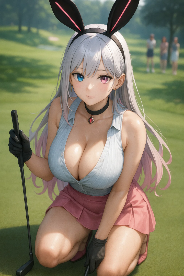 【#AIイラスト】ナイスバーディ!ナイスバディ!!【ゴルフと美女】 53 image 41