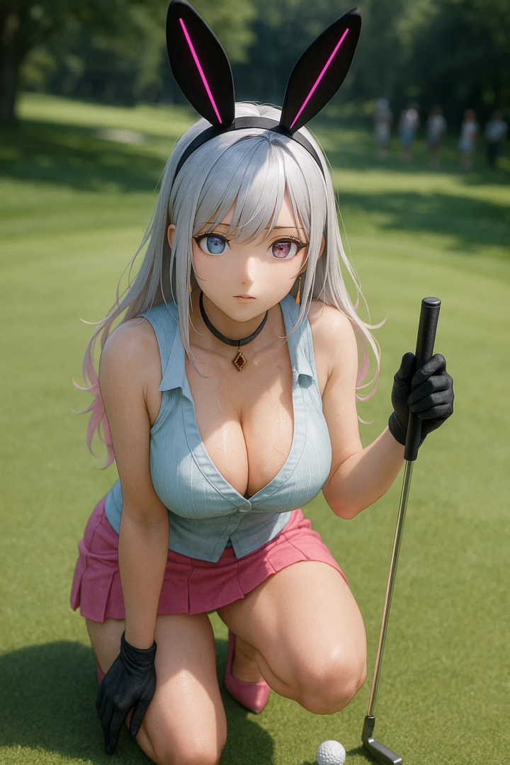 【#AIイラスト】ナイスバーディ!ナイスバディ!!【ゴルフと美女】 54 image 42
