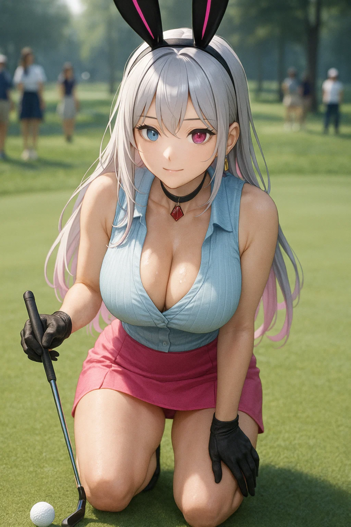 【#AIイラスト】ナイスバーディ!ナイスバディ!!【ゴルフと美女】 58 image 43