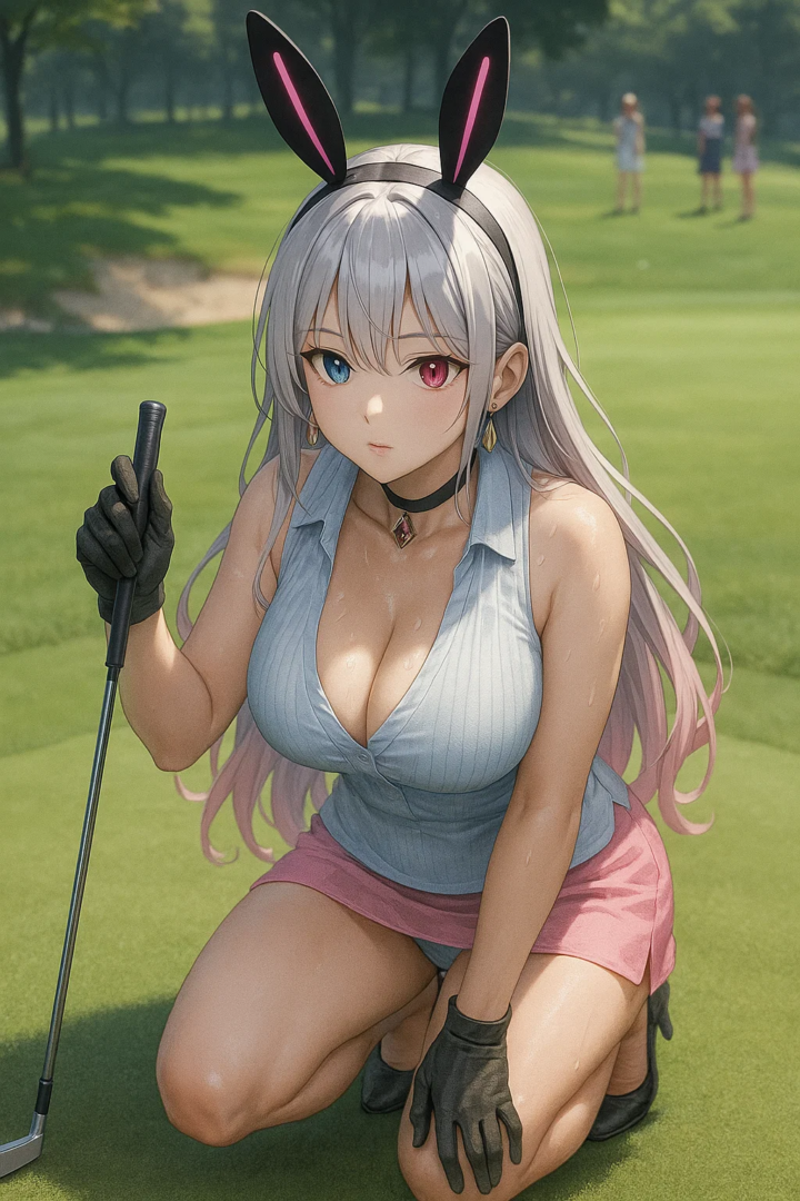 【#AIイラスト】ナイスバーディ!ナイスバディ!!【ゴルフと美女】 62 image 46
