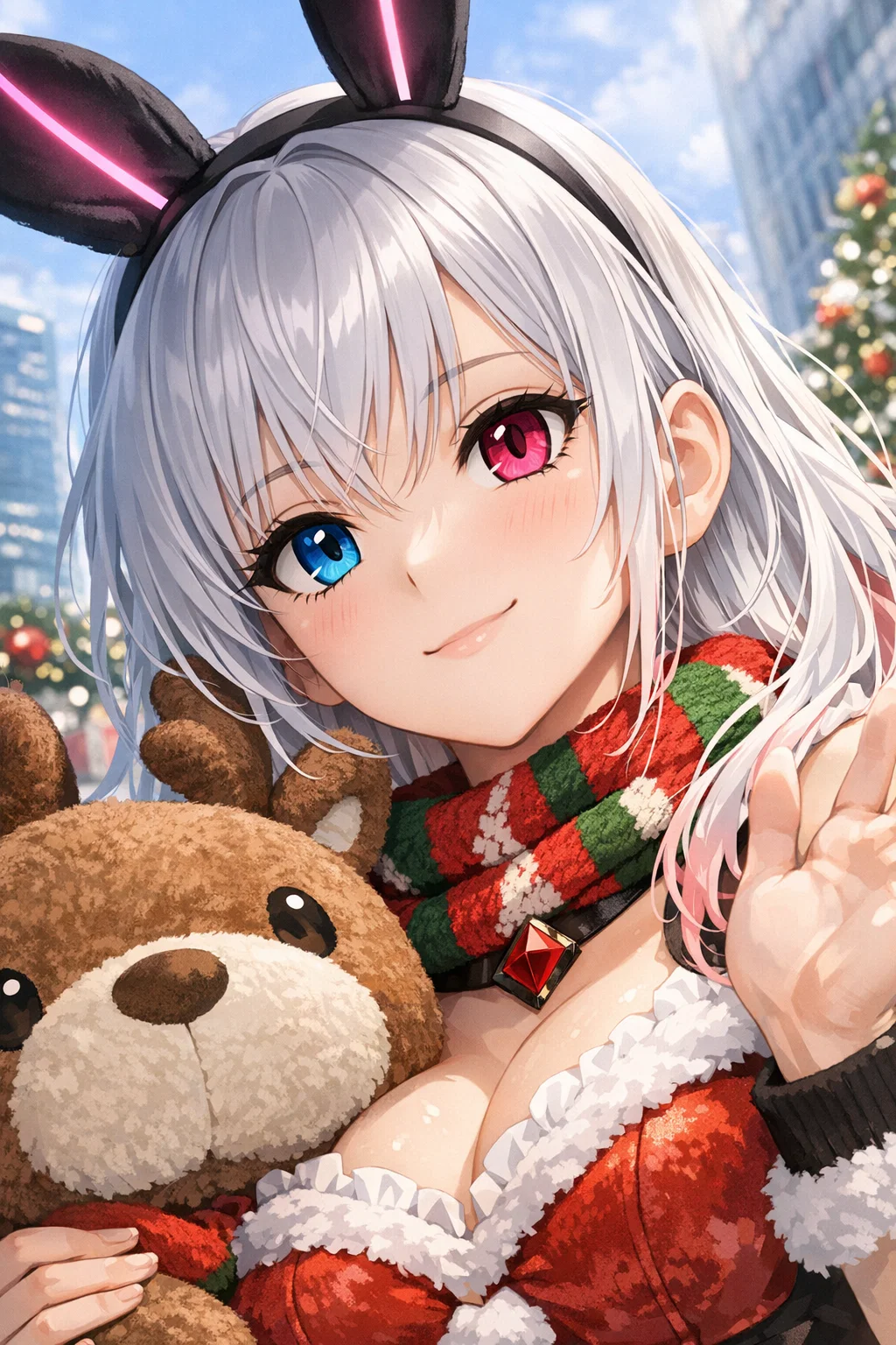 【#AIイラスト】メリークリスマスなイラスト集！サンタガール・サンタコス【Xmas】