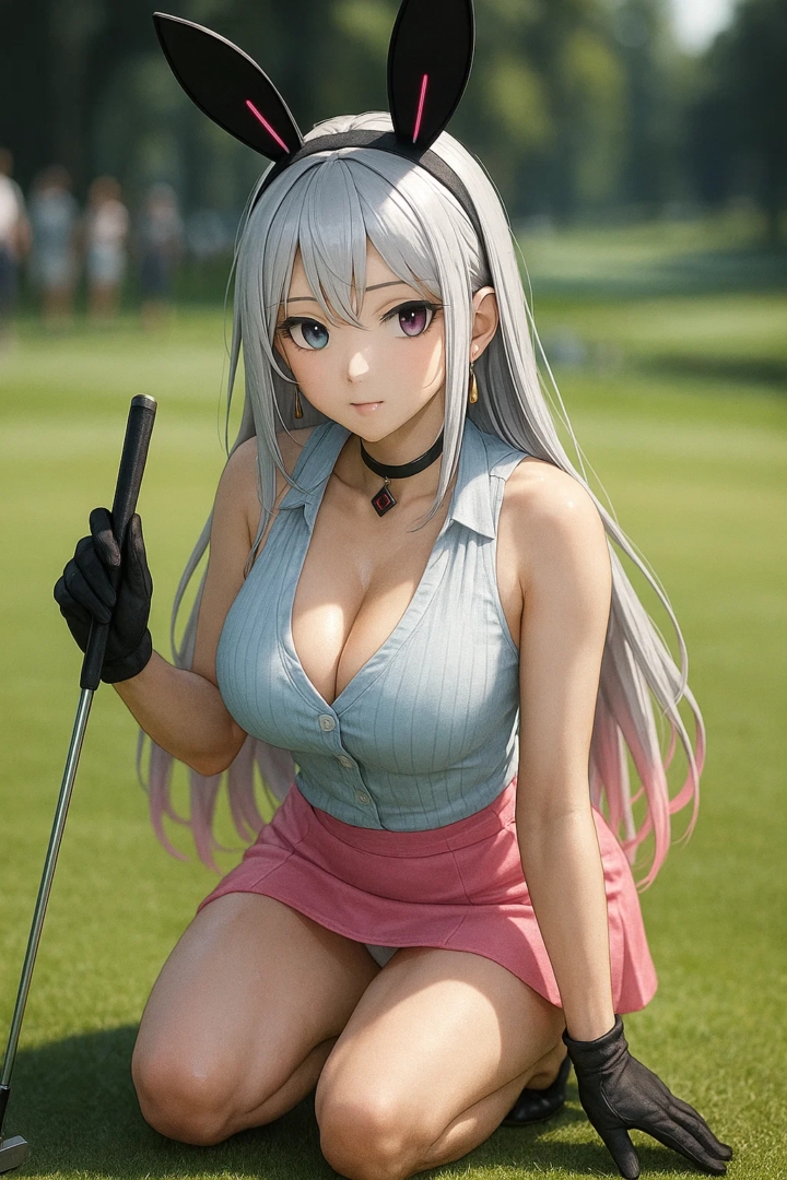 【#AIイラスト】ナイスバーディ!ナイスバディ!!【ゴルフと美女】 64 image 47