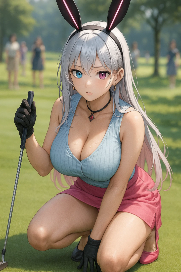【#AIイラスト】ナイスバーディ!ナイスバディ!!【ゴルフと美女】 67 image 50