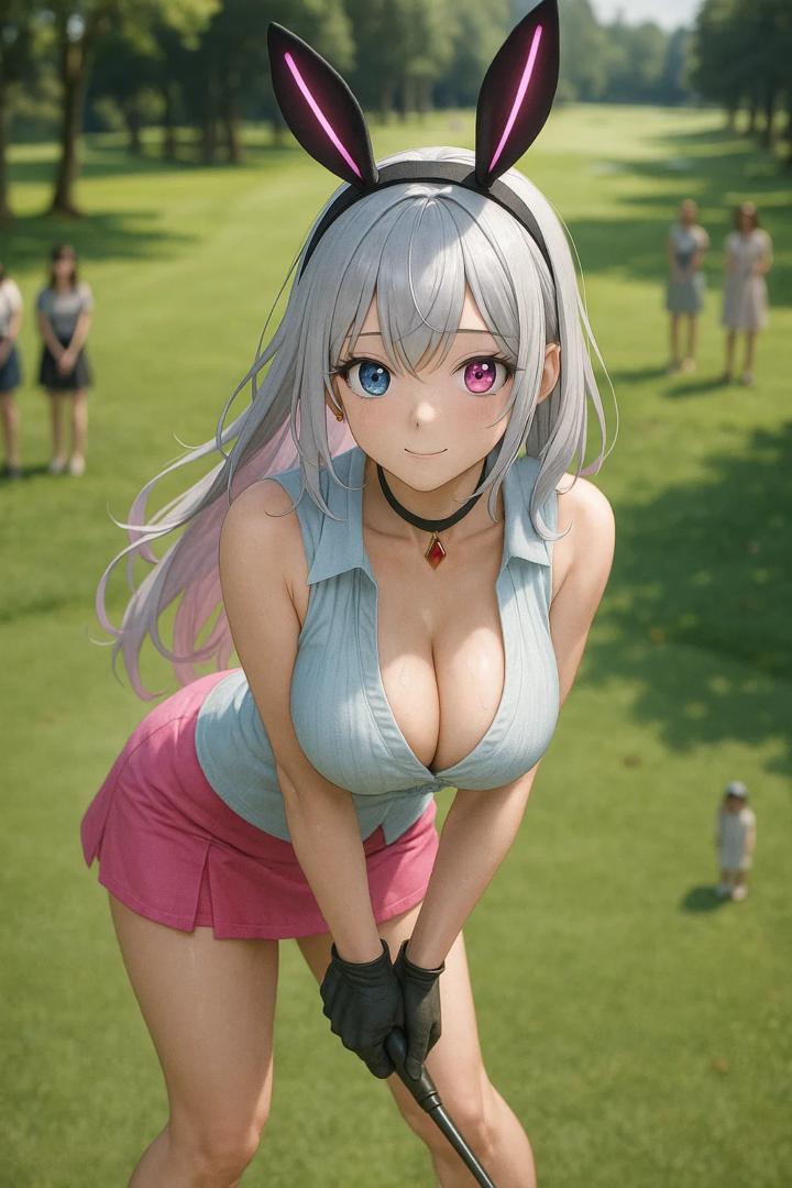 【#AIイラスト】ナイスバーディ!ナイスバディ!!【ゴルフと美女】 63 image 51