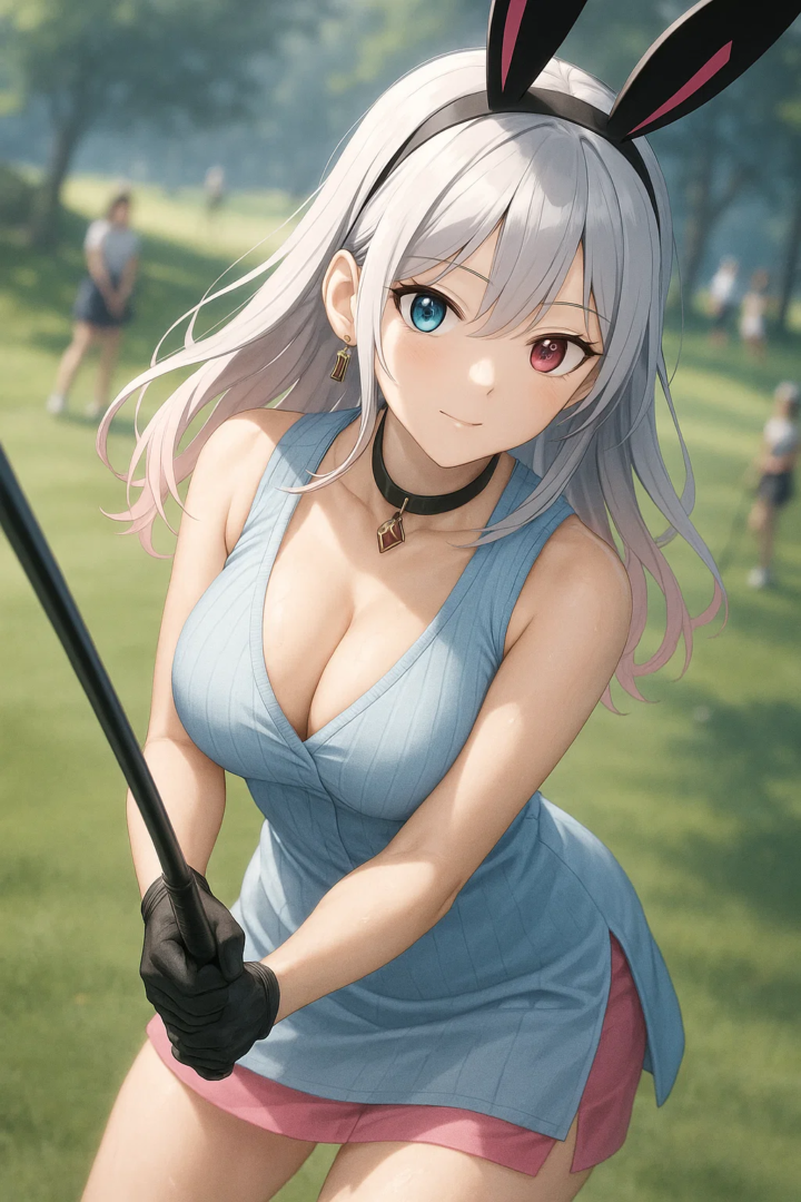 【#AIイラスト】ナイスバーディ!ナイスバディ!!【ゴルフと美女】 37 image 55