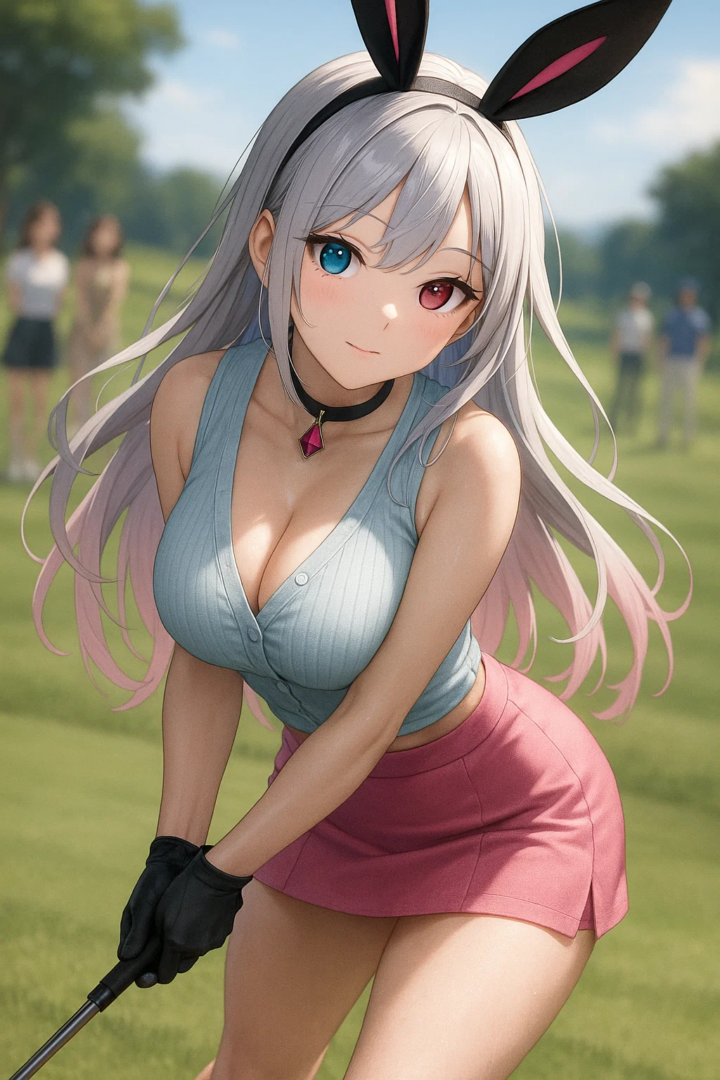 【#AIイラスト】ナイスバーディ!ナイスバディ!!【ゴルフと美女】 27 image 58