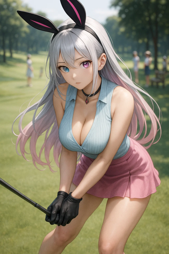 【#AIイラスト】ナイスバーディ!ナイスバディ!!【ゴルフと美女】 56 image 60