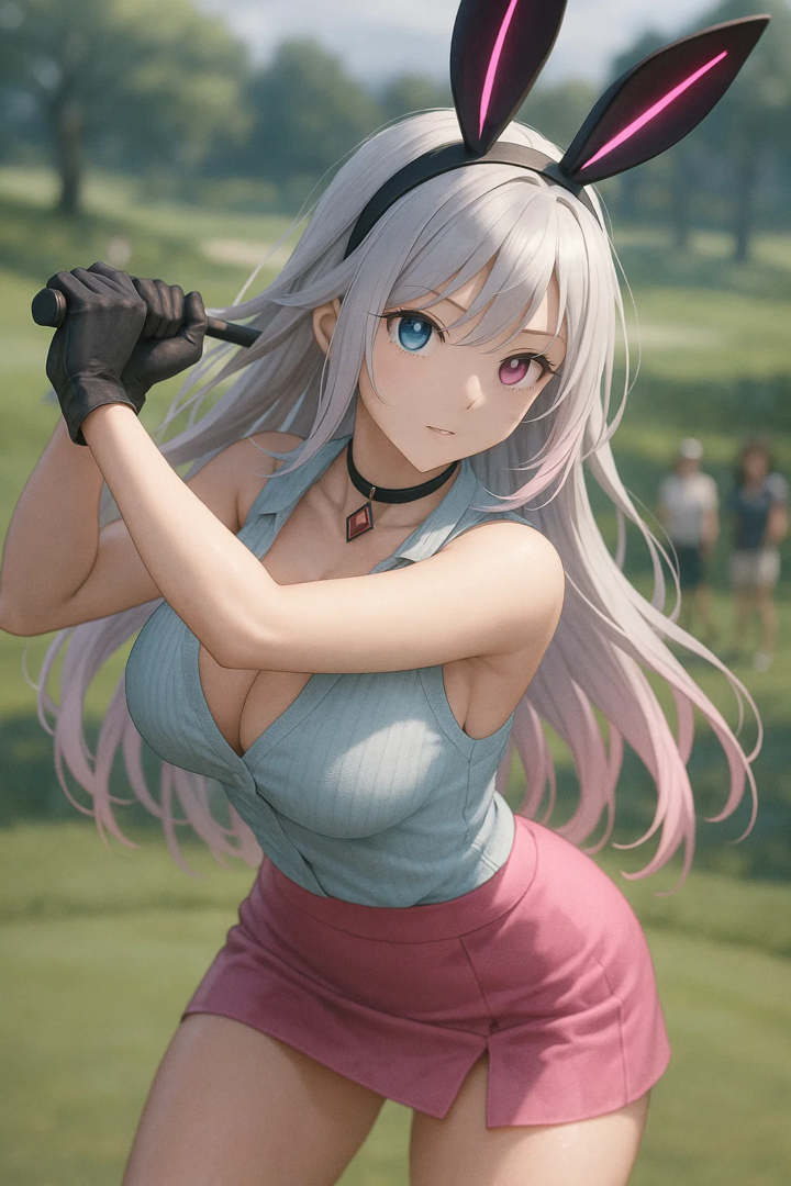 【#AIイラスト】ナイスバーディ!ナイスバディ!!【ゴルフと美女】 57 image 61