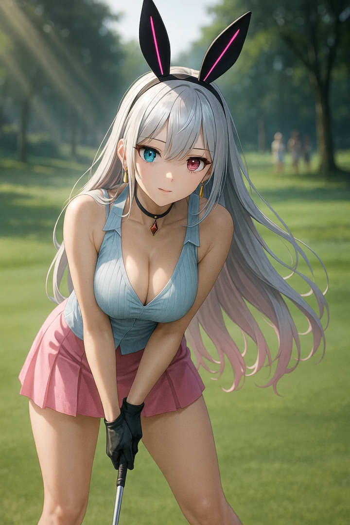 【#AIイラスト】ナイスバーディ!ナイスバディ!!【ゴルフと美女】 69 image 63