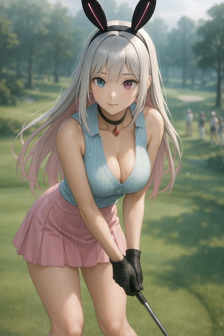 【#AIイラスト】ナイスバーディ!ナイスバディ!!【ゴルフと美女】 70 image 64