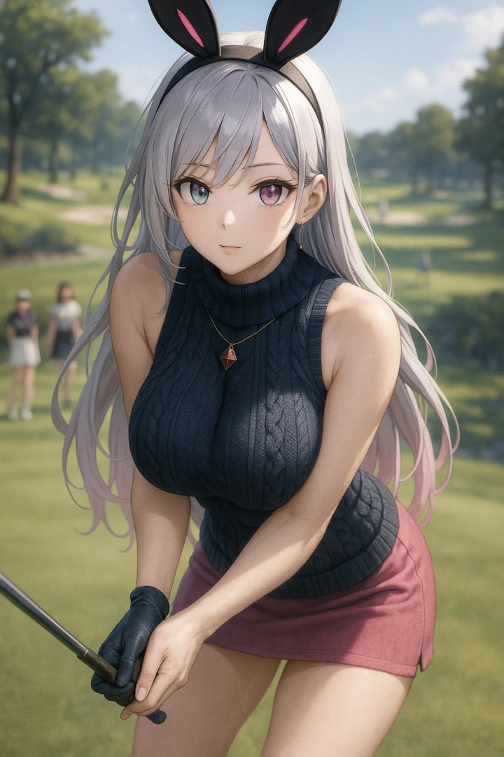 【#AIイラスト】ナイスバーディ!ナイスバディ!!【ゴルフと美女】 74 image 68