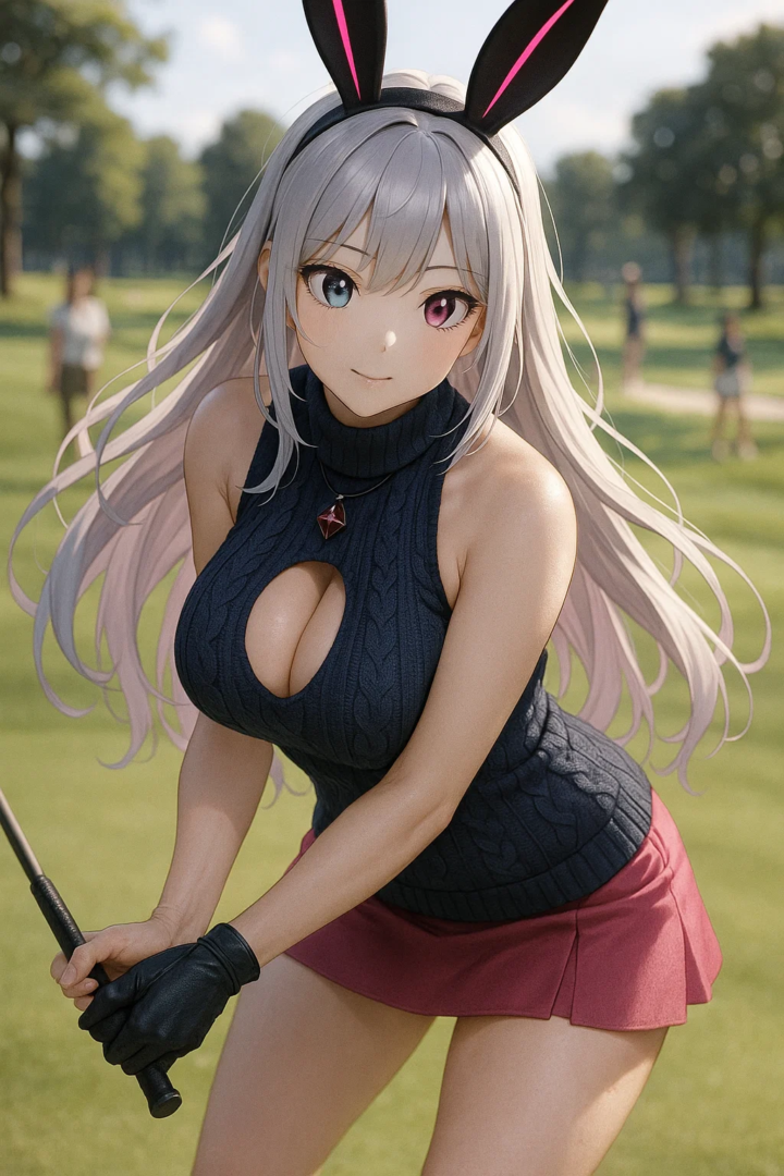 【#AIイラスト】ナイスバーディ!ナイスバディ!!【ゴルフと美女】 76 image 69