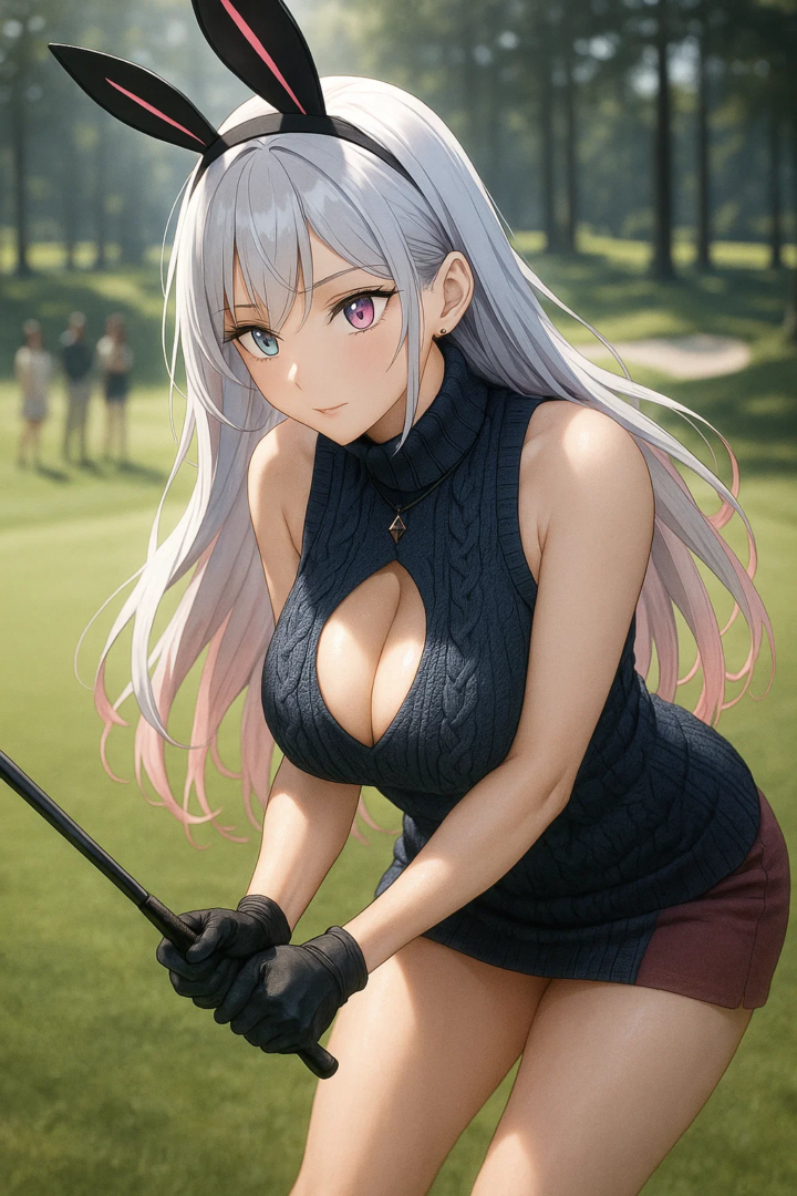 【#AIイラスト】ナイスバーディ!ナイスバディ!!【ゴルフと美女】 77 image 70