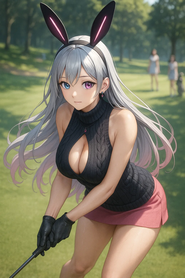 【#AIイラスト】ナイスバーディ!ナイスバディ!!【ゴルフと美女】 79 image 73