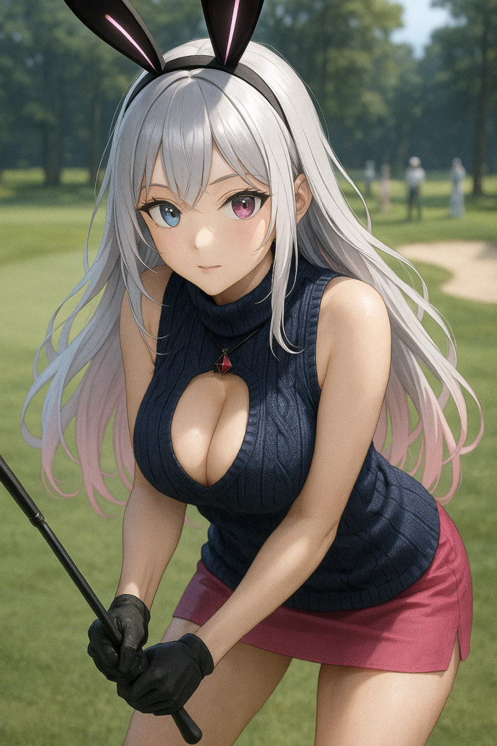 【#AIイラスト】ナイスバーディ!ナイスバディ!!【ゴルフと美女】 80 image 74