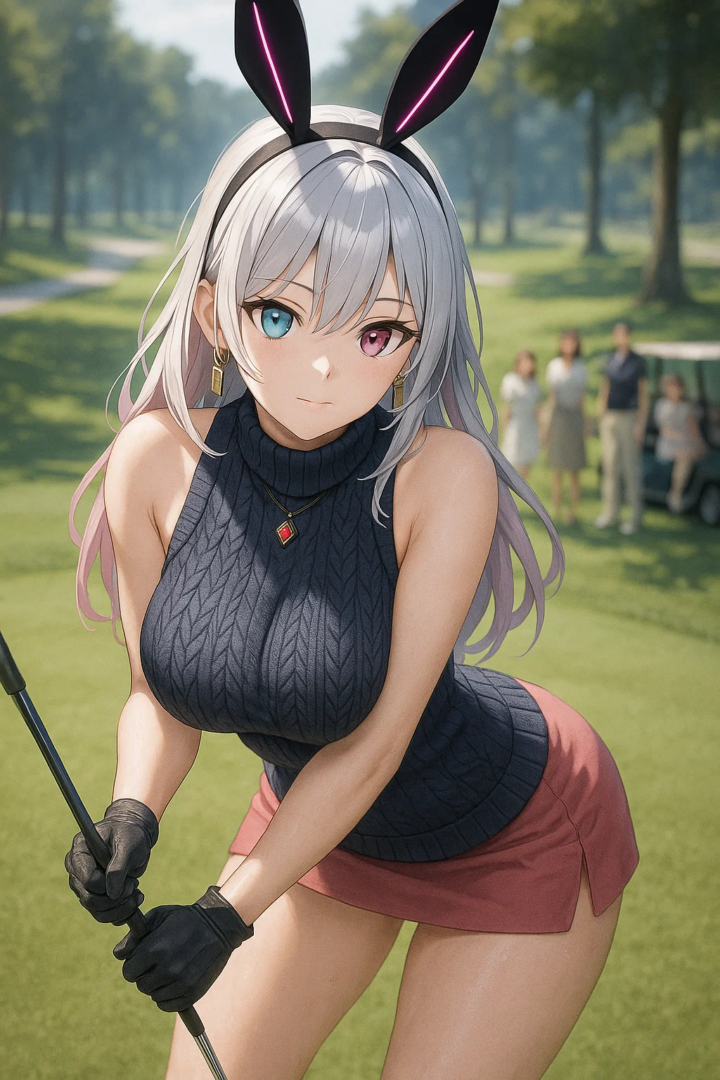 【#AIイラスト】ナイスバーディ!ナイスバディ!!【ゴルフと美女】 84 image 76
