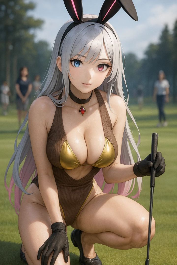【#AIイラスト】ナイスバーディ!ナイスバディ!!【ゴルフと美女】 89 image 77