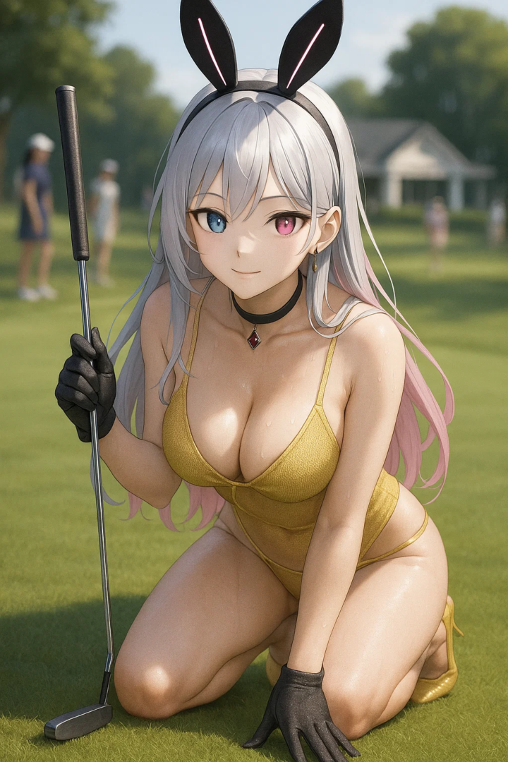 【#AIイラスト】ナイスバーディ!ナイスバディ!!【ゴルフと美女】 90 image 91