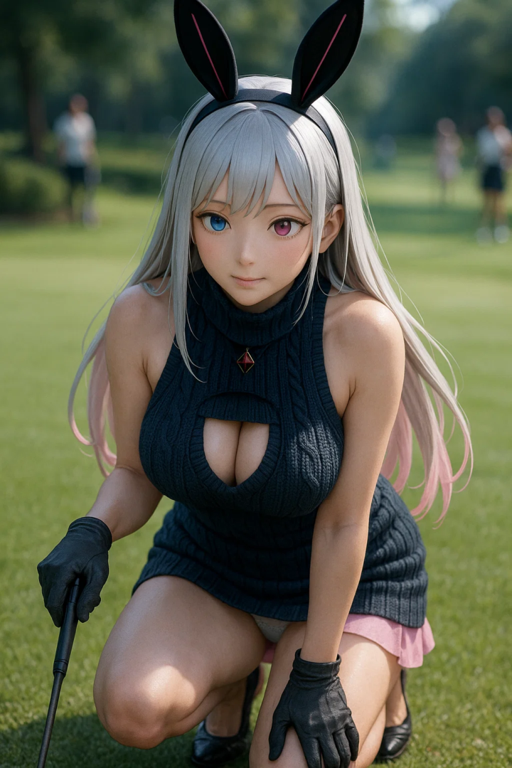 【#AIイラスト】ナイスバーディ!ナイスバディ!!【ゴルフと美女】 75 image 95