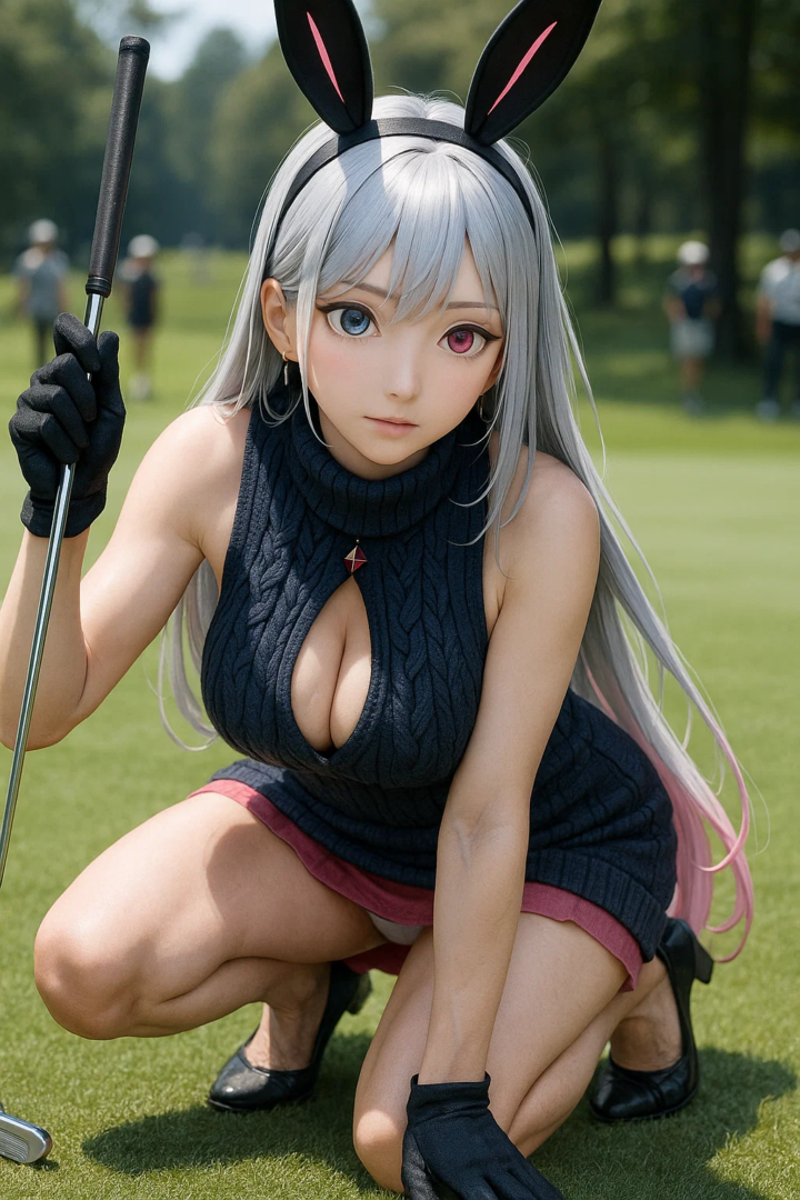 【#AIイラスト】ナイスバーディ!ナイスバディ!!【ゴルフと美女】 83 image 96