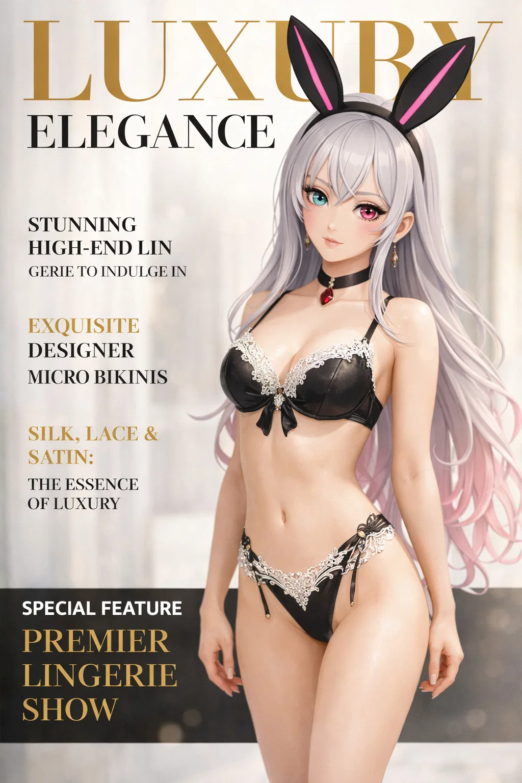 【高級下着】ゴージャスでファビュラスなラグジュアリーランジェリー!【#AIイラスト】 25 image 11