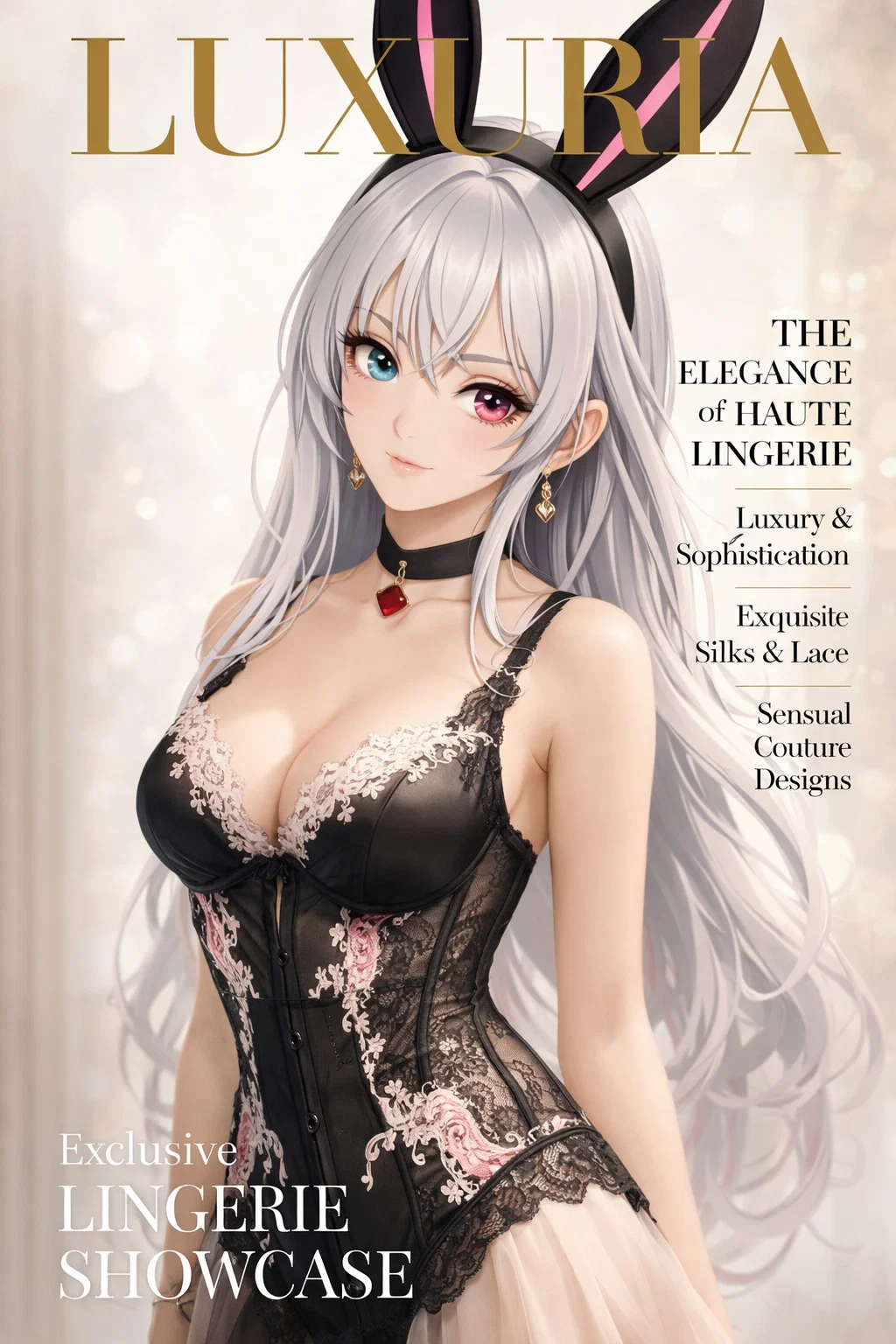 【高級下着】ゴージャスでファビュラスなラグジュアリーランジェリー!【#AIイラスト】 30 image 16