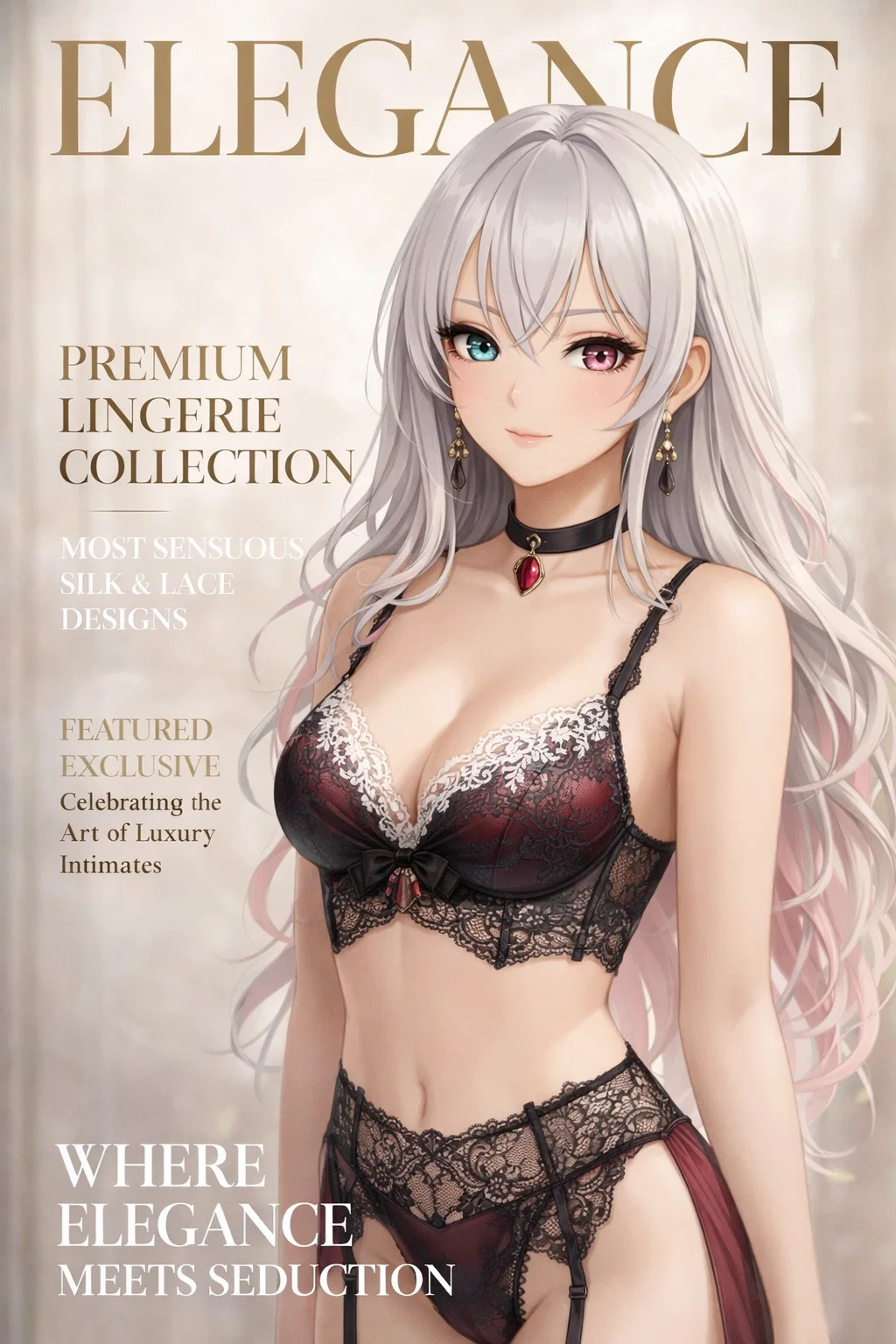 【高級下着】ゴージャスでファビュラスなラグジュアリーランジェリー!【#AIイラスト】 32 image 18