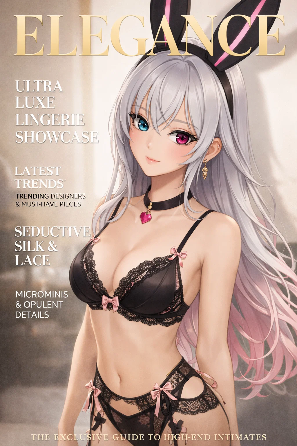 【高級下着】ゴージャスでファビュラスなラグジュアリーランジェリー!【#AIイラスト】 16 image 2